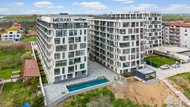 Apartament într-un ansamblu cu piscină, Meraki, fotografia 10