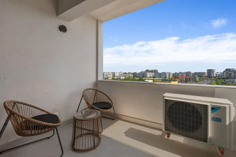 Apartament modern în tonuri calde, Mihai Bravu, București, fotografia 9