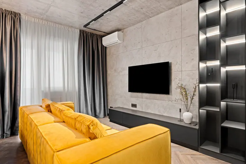 Apartament cu design industrial, Mihai Bravu, București, fotografia 3