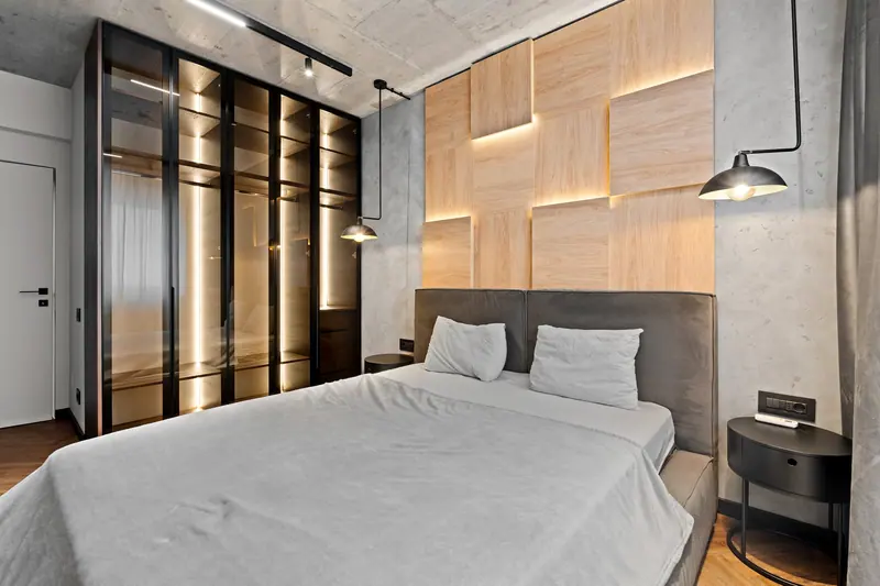 Apartament cu design industrial, Mihai Bravu, București, fotografia 6